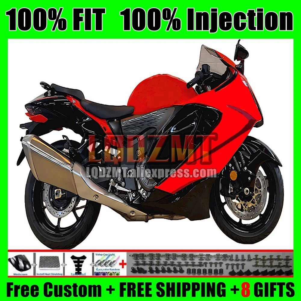 Injection Body For SUZUKI Hayabusa GSXR 1300 CC Red black 21 22 23 24 30No.16 GSXR-1300 GSXR1300 2021 2022 2023 2024 Fairing