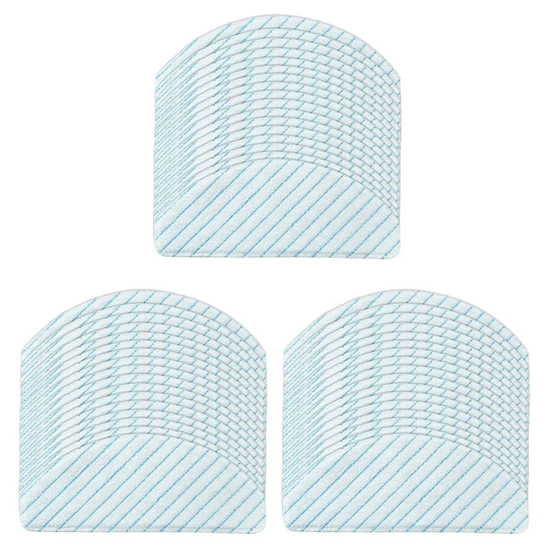 150Pcs Disposable Strong Rag Mop Cloths Pads For Ecovacs Deebot OZMO T8 AIVI T8 Max T9 Power/Max Vacuum Cleaner Parts