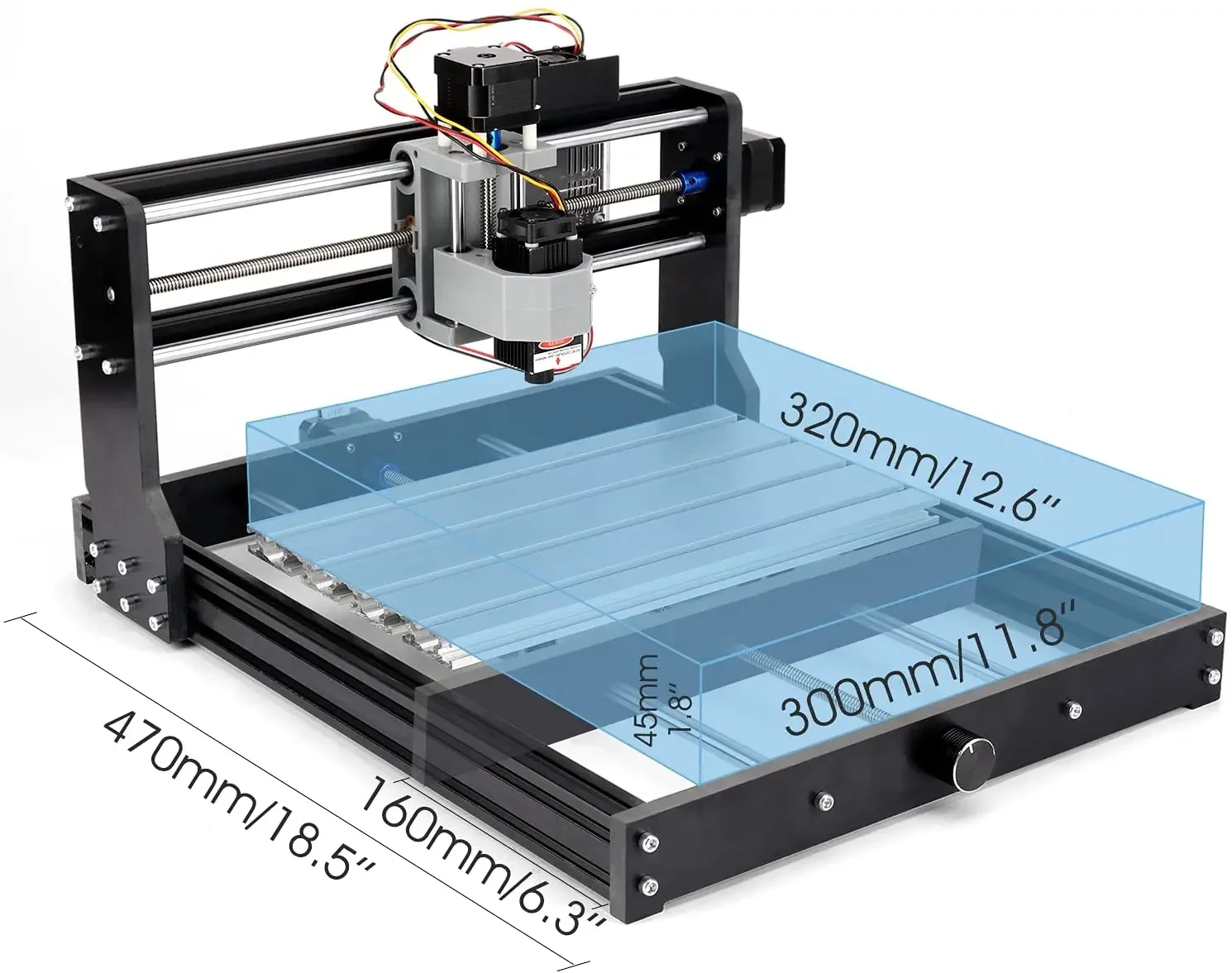 CNC 3018 Pro Extension Kit Upgrade To CNC 3040 Laser Engraving Milling Machine Genmitsu Proverxl 4030 Cnc Router 300x360