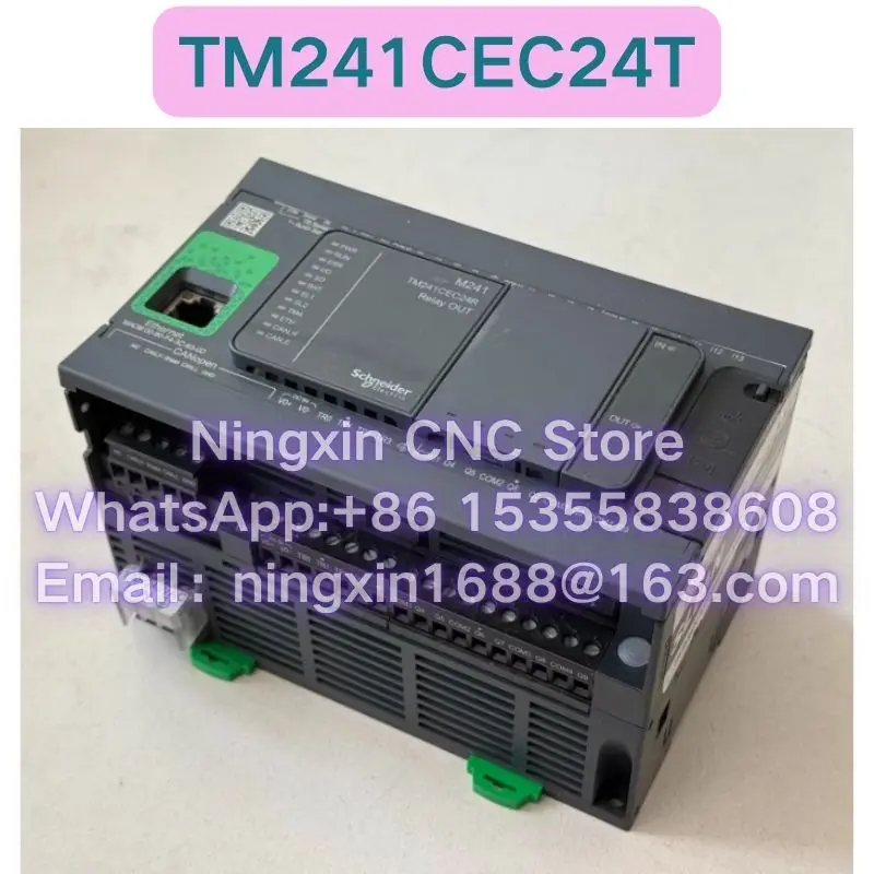Second-hand TM241CEC24T PLC module Functional test OK Fast delivery