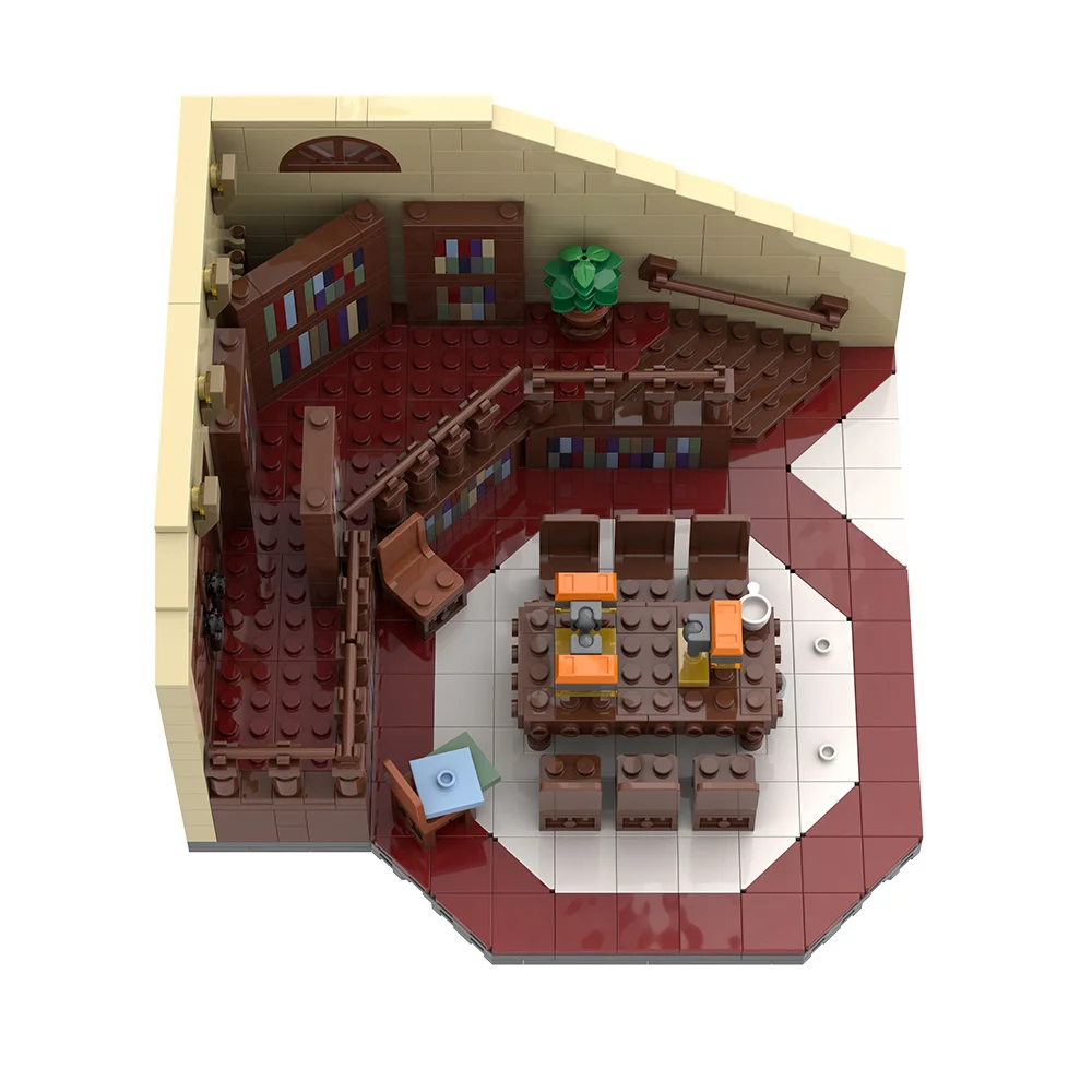 

Gobricks MOC-99148 Баффи, истребительница вампиров: Солнце...”ale Библиотека средней школы Строительные блоки Кирпичи Игрушки Подарок