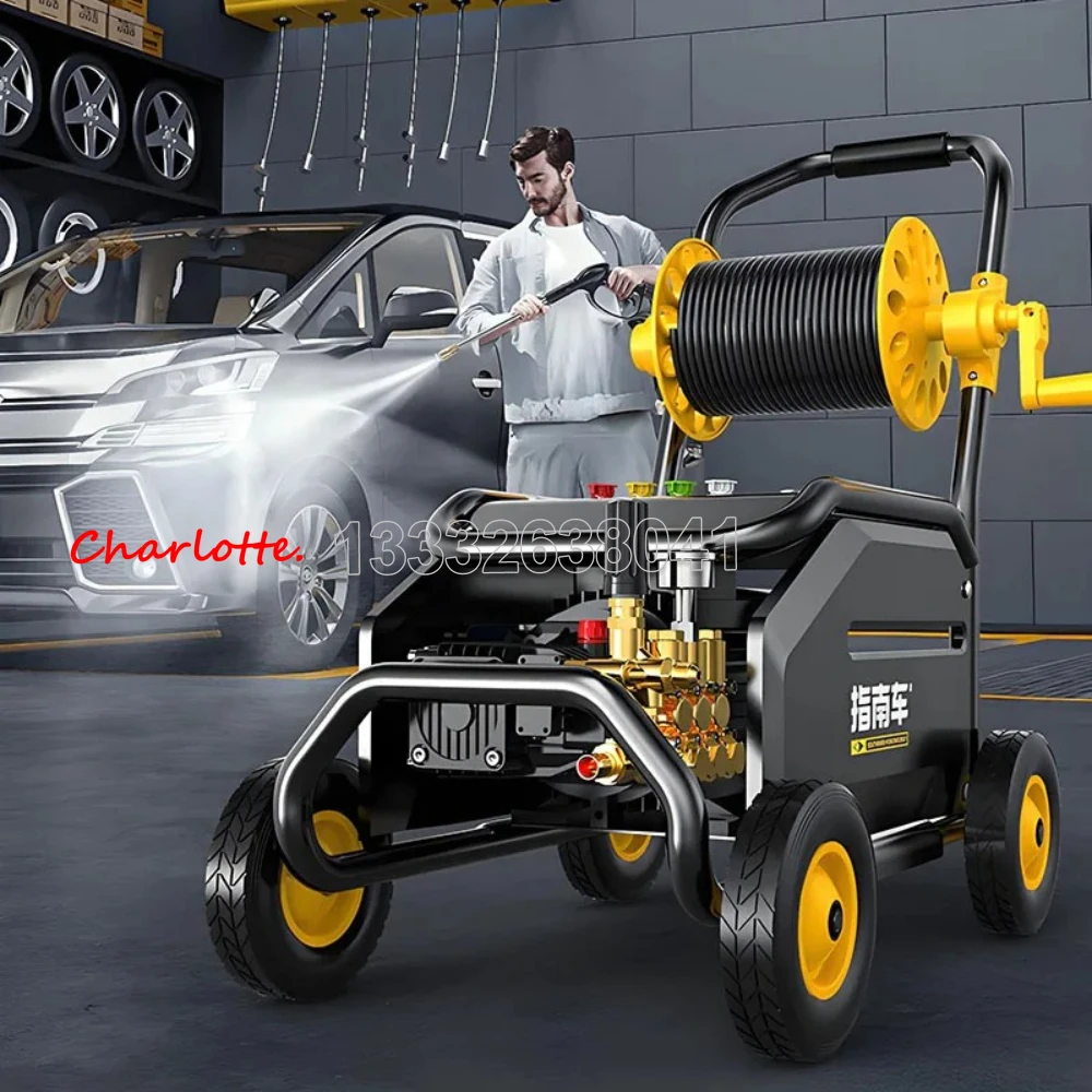 High Pressure Washer 220V 3000W 300Bar With IPX5 Waterproof And Adjustable Pressure for Home Commercial Multi-Surface Cleaning