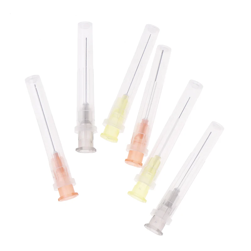 50/100Pcs ทันตกรรม Endo ชลประทานเข็ม End-ปิดด้านข้าง Endo Syringe Root Canal ซักผ้าเข็มเคล็ดลับ