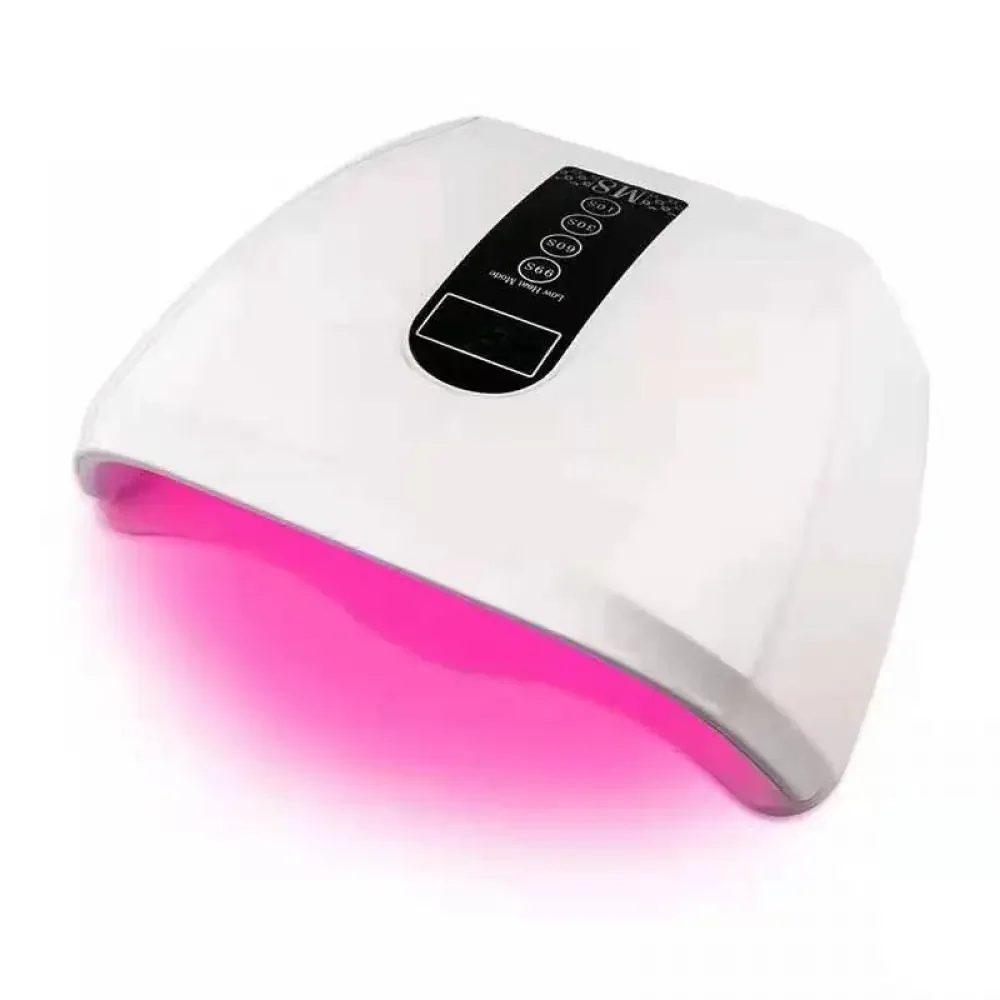 

%A Mini Nail Dryer Machine Portable 48 LED UV Lamp Portable Home Manicure Lamp for Gel Based Manicuring Nail Tool Salon Equipme