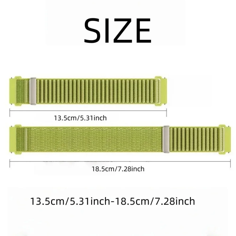 أربطة نايلون لفرقة Polar Vantage M3، حزام نايلون فيلكرو ناعم مرن #6