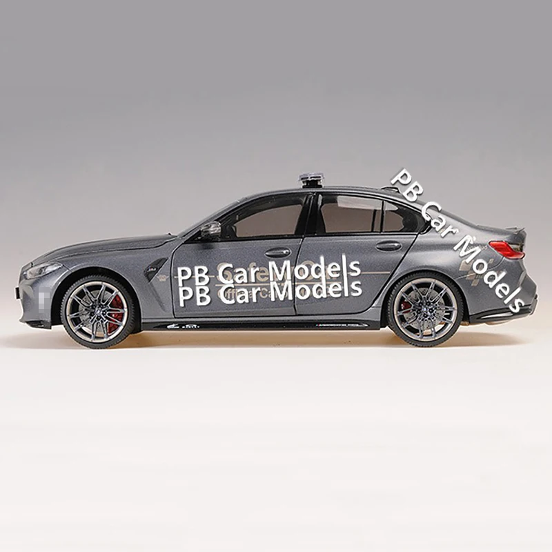 Minichamps 1:18 M3 G80 2020 four door Thunder version alloy car model collection