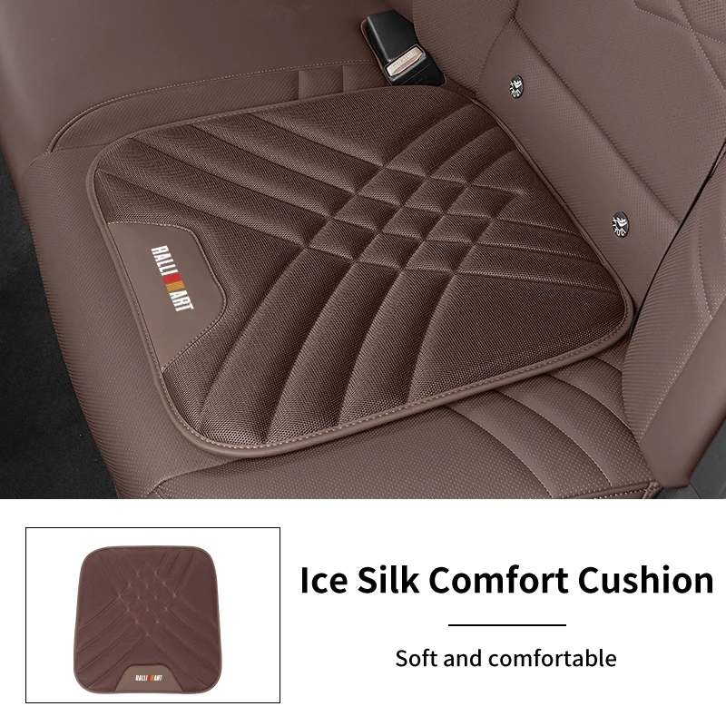 Car Leather Cushion Seat Protector Cover Anti-Slip Pad Accessories For Mitsubishi Lancer ASX Pajero Mirage Attrage Xpander Outla