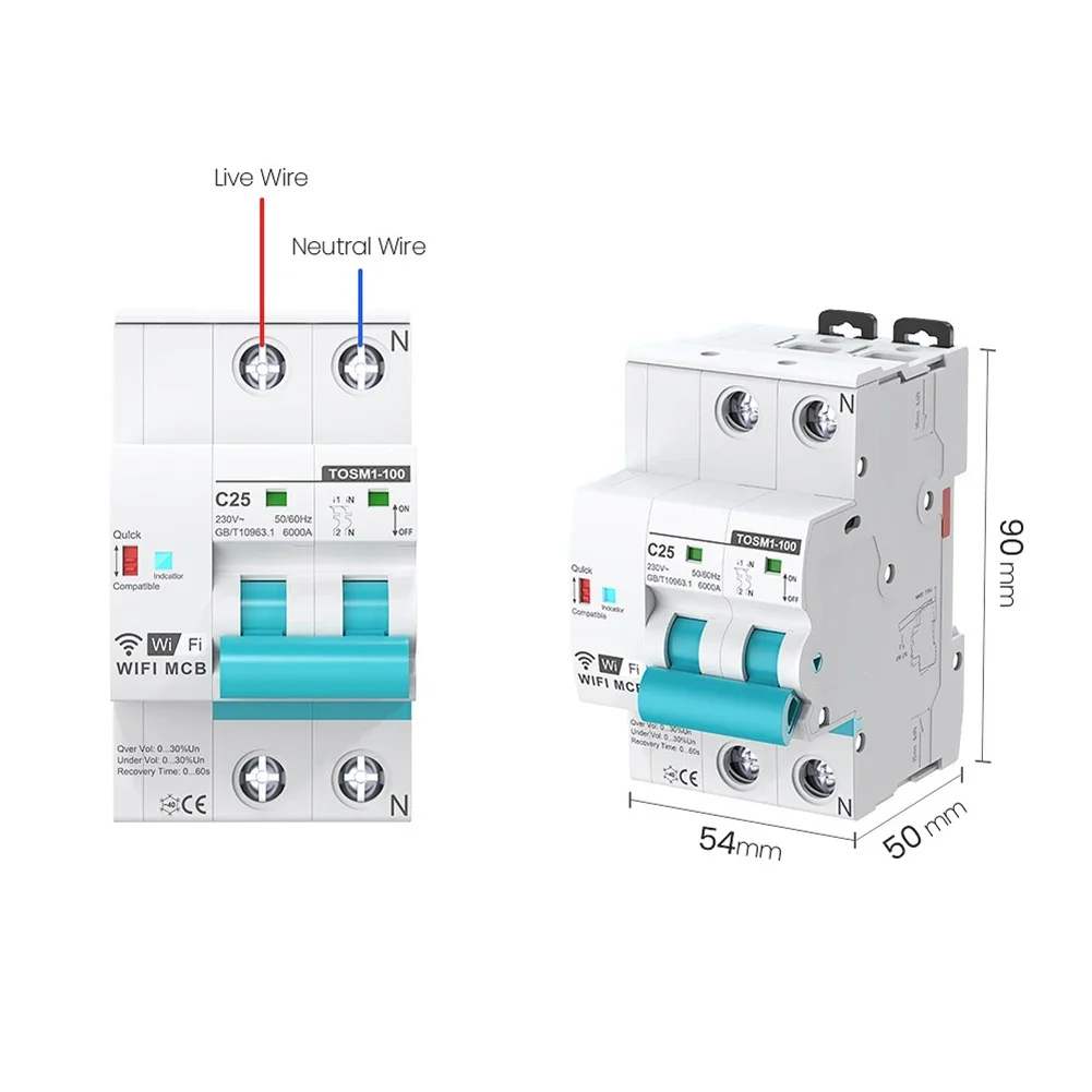 For Tuya Din Rail W…