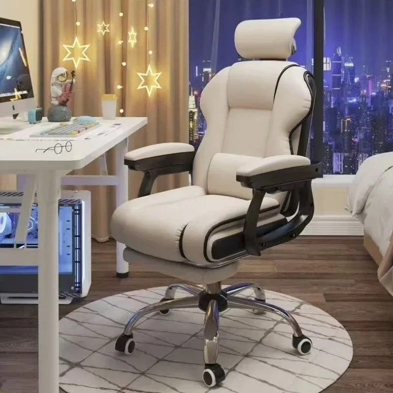 New Model Durable Household Computer Chair E-sports Chair Comfortable Sedentary Sofa Chair Back Chair Lifting Swivel Chair