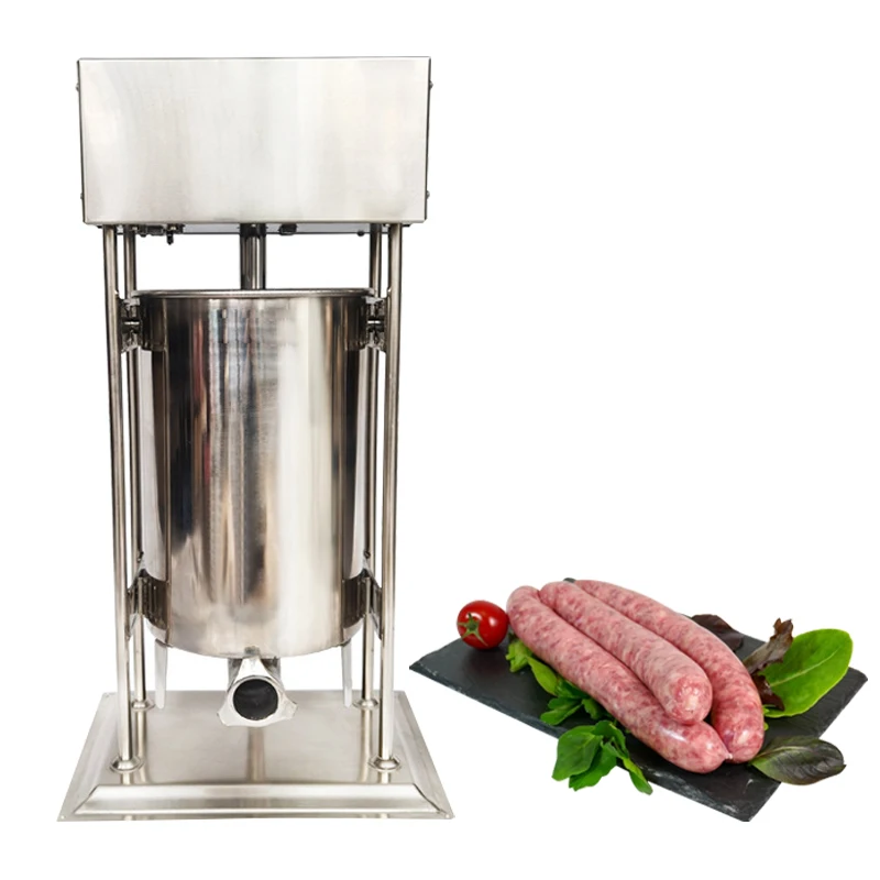 Electric Sausage Filling Machine Meat Filling Machine Stainless Steel Sausage Output Processing Machine