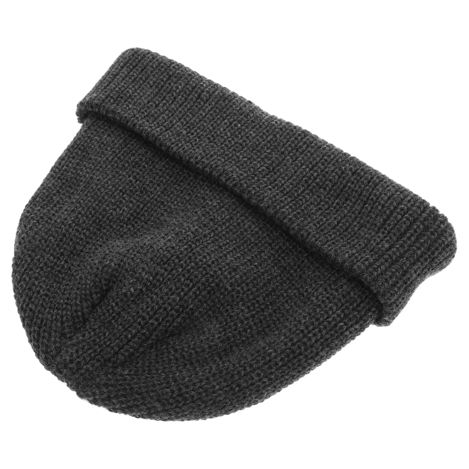

Hat Knit Cap Beanie Skullcap Warm Bucket Hats Brimless Design Winter Essential Mens Cycling Hats
