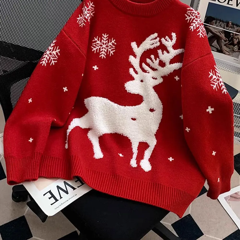 

Свитер с длинными рукавами и круглым вырезом в деловом стиле, облегающий дизайн, прямые рукава-трубы, украшение не требуется