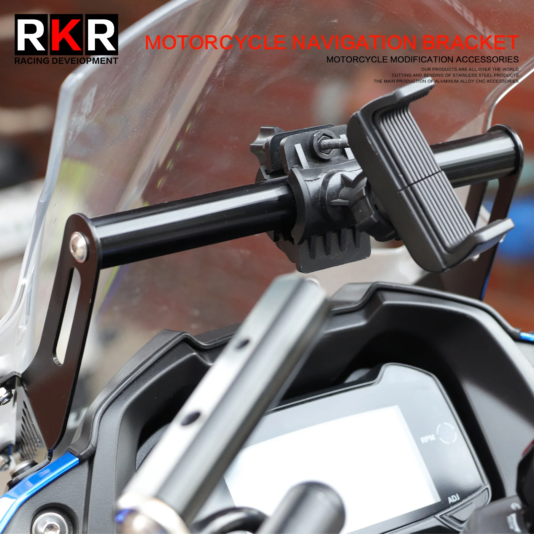 

Motorcycle Accessories Navigation Bracket Extension Phone Holder GPS Plate Support for SUZUKI GSX250R GSX250 GSX-250R GSX 250R