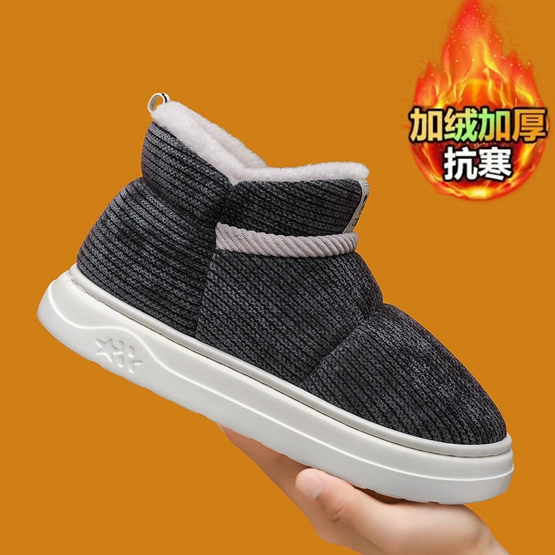 الشتاء الثلوج التمهيد جديد غامض الدافئة الرجال الراحة الأحذية في الهواء الطلق أزياء الأولاد أحذية بسيطة عدم الانزلاق النساء أحذية رياضية
