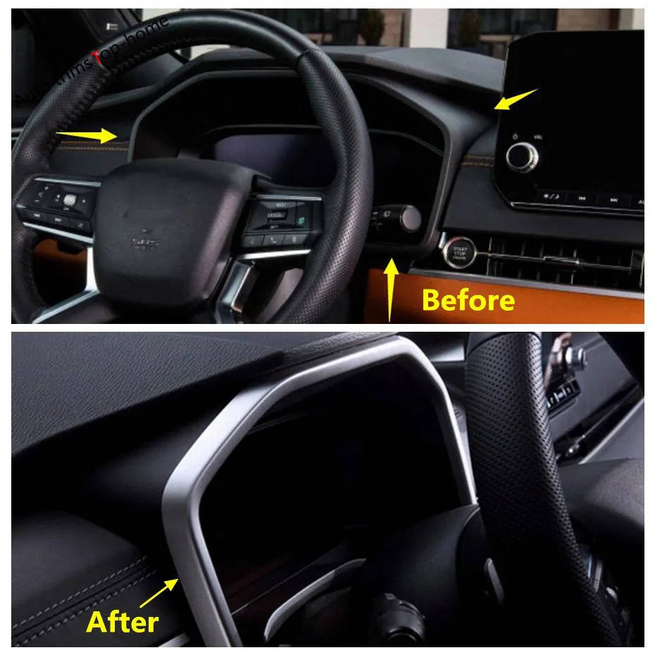 

Center Console Dashboard Instrument Decoration Panel Trim Fit For Mitsubishi Outlander 2023 - 2025 Car Accessories
