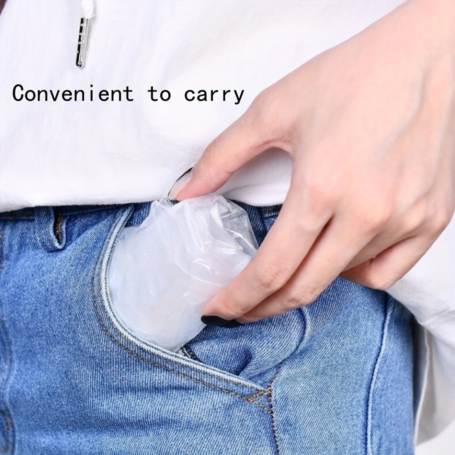 Disposable Rain Shoe Cover Waterproof Anti Slip Plastic Thickened Foot Cover Rain Proof