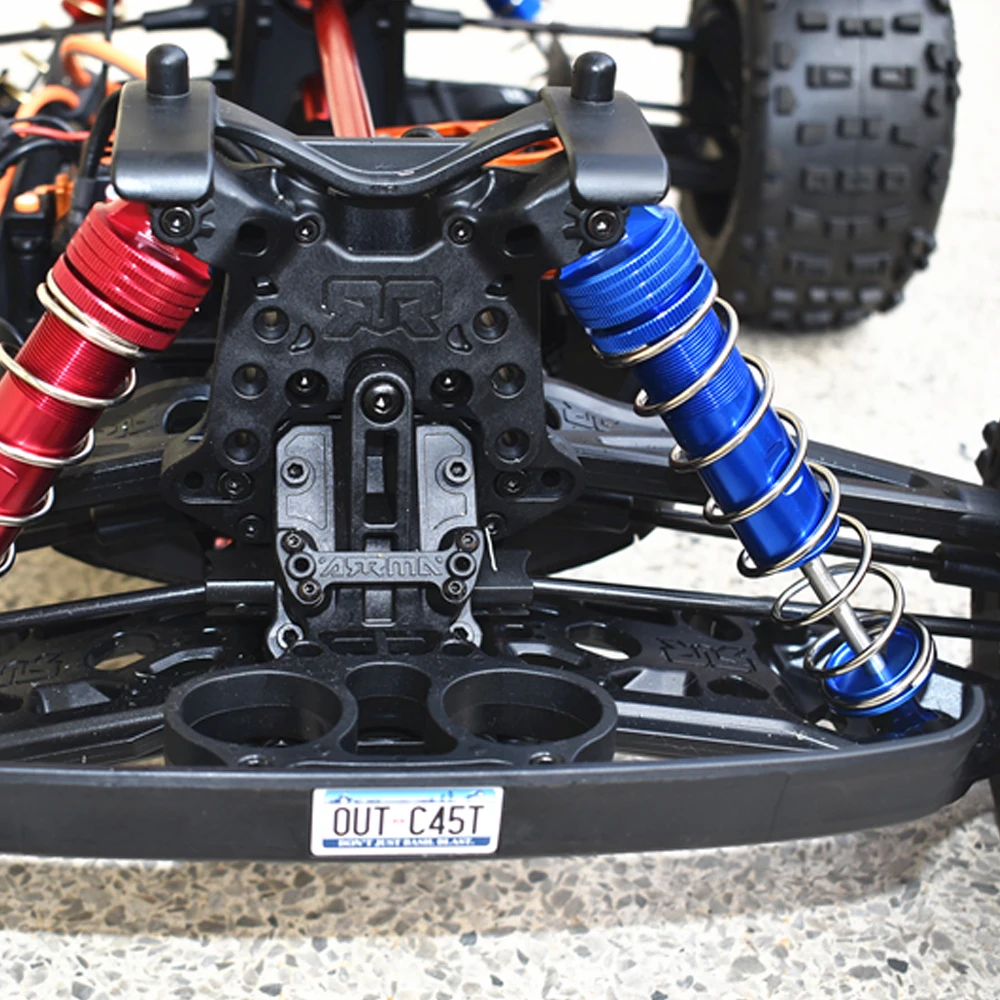 Juego de amortiguadores traseros delanteros GPM Metal 188MM ARA 330749   Para ARRMA 1/5 KRATON OUTCAST EXB 8S Monster Truck RC pieza de actualización de coche