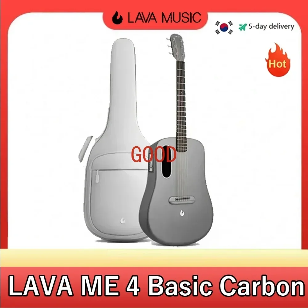 LAVA ME 4, базовая акустическая электрическая умная дорожная гитара из углеродного волокна, система HILAVA 2,0, с 3,5-дюймовым сенсорным экраном FreeBoost 3.0 LAVA ME 4, базовая акустическая электрическая умная дорожная гитара из углеродного волокна, система HILAVA 2,0, с 3,5-дюймовым сенсорным экраном FreeBoost 3.0