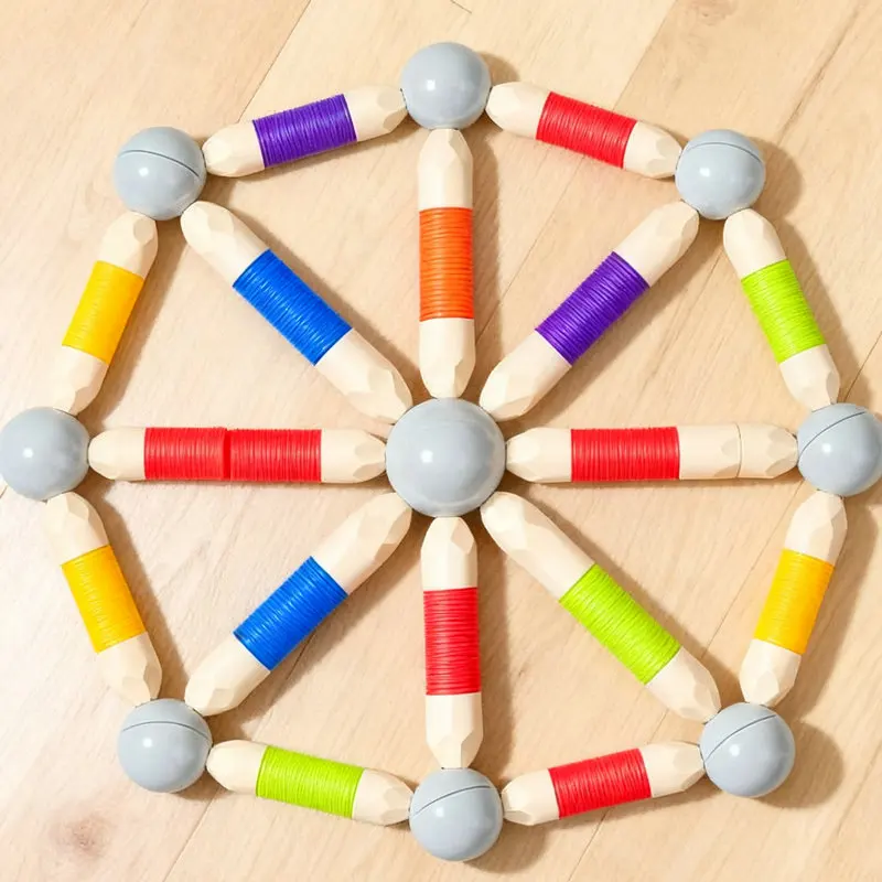 Wszechstronna teleskopowa pałeczka magnetyczna do układania puzzli dla dzieci, dla niemowląt, chłopców/dziewczynek, edukacja wczesnoszkolna, bloki edukacyjne.