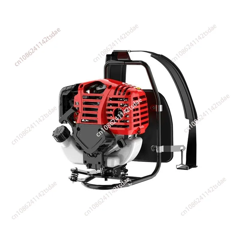 Backpack 4-Stroke Gas Grass Trimmer, Multifunctional Brush Cutter for Weeding and Wildland Clearing