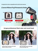 JINBEI HD-2 PLUS TTL Professional Flash 100Ws Full HD Color Touch Screen Lightweight HSS Flash for Sony Canon Fuji Camera