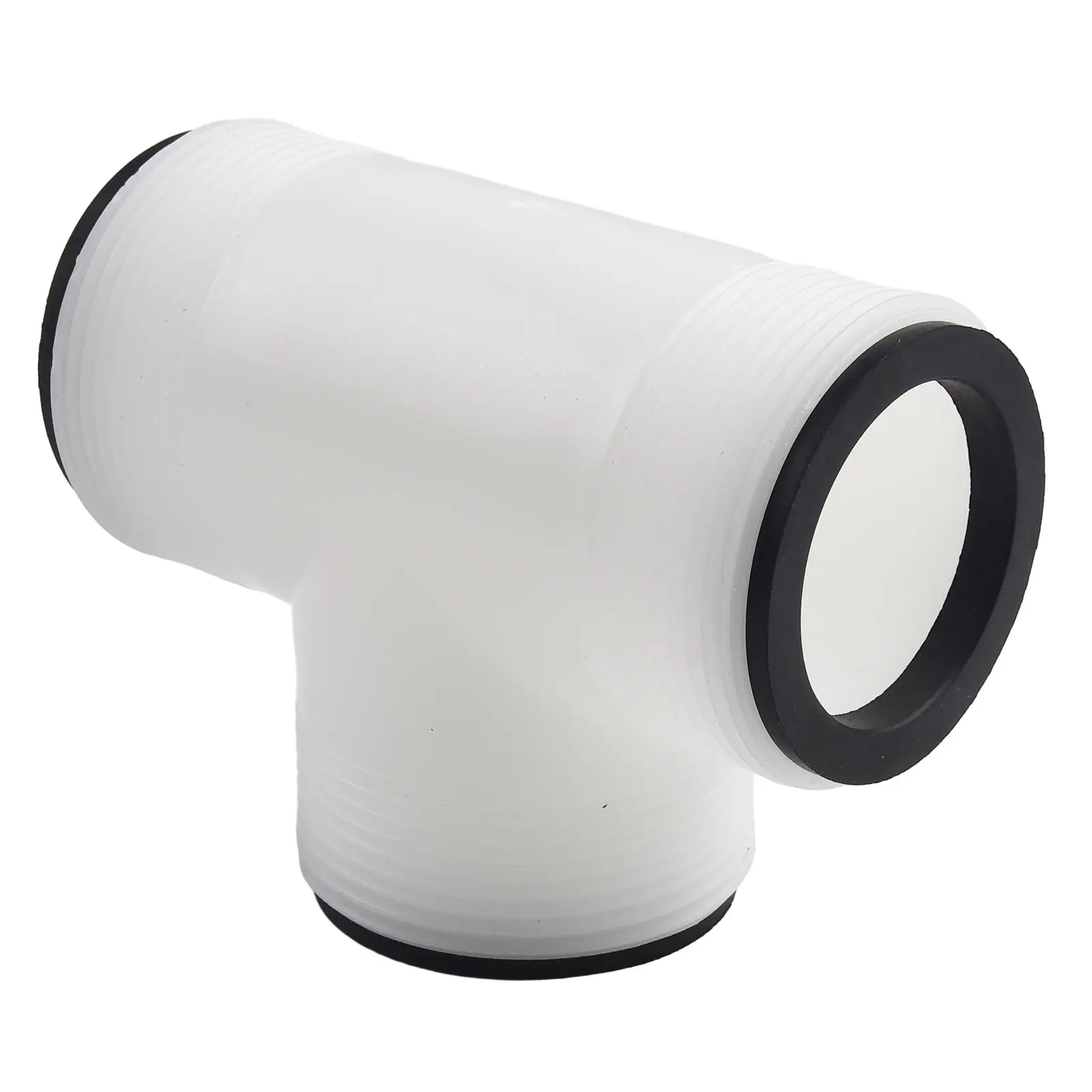 Pool Pump Accessory T-Joint for Intex Systems with 1.25 Inch Female Threads on All Three Ports and Leak-Resistant Design