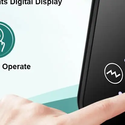 

US Stock Shoulder Massage Belt 3 Levels Adjustable Heating Vibration Shoulder Support Brace Wrap Pad Massage Relaxation Cordless