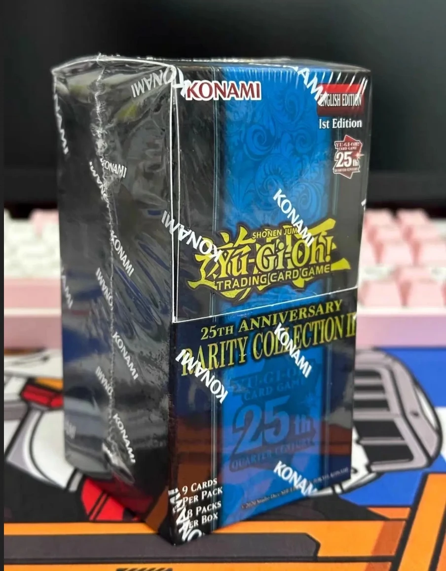 Yugioh KONAMI Duel Monsters 25th Anniversary Rarity Collection II 1st Edition Booster RA02 English Collection Sealed Booster Box