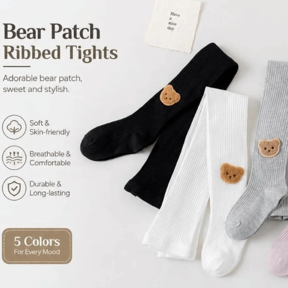 Fashion Soft Legging Cotton Comfort Toddler Pantyhose Warm Lotus Edge Newborn Long Pants Socks Girls 1-6 Years Old