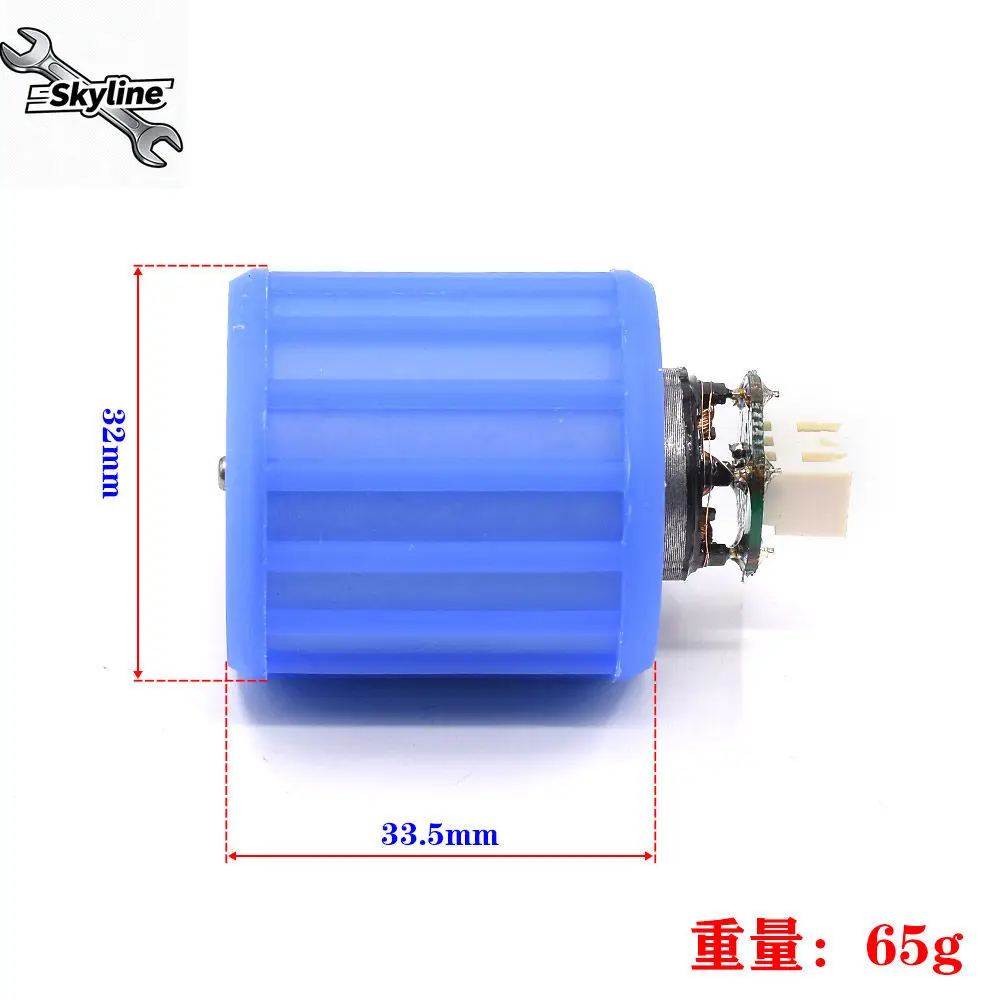 New 100,000 RPM Mini Brushless Fan Aluminum Impeller Hair Dryer Ultra High Speed Motor DC310V