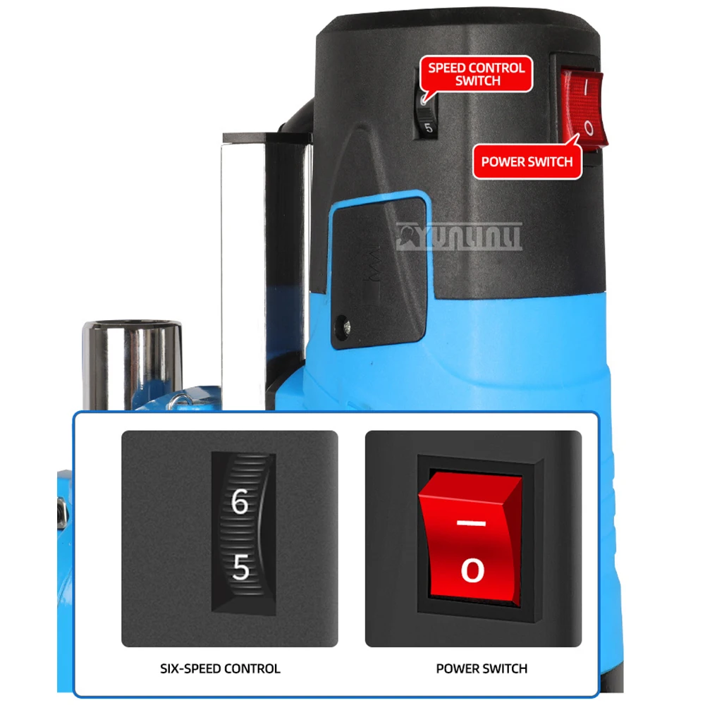 Digital Display Bench Drill Tool 800W High Power High Precision DIY Processing Bench Driller Portable Bench Drilling Machine