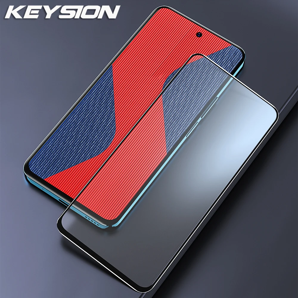 KEYSION Tempered Glass for Motorola MOTO G54 5G G84 G34 G24 G14 G04 HD Screen Protective Film for MOTO G82 G72 6 G52 G42 G32 G22