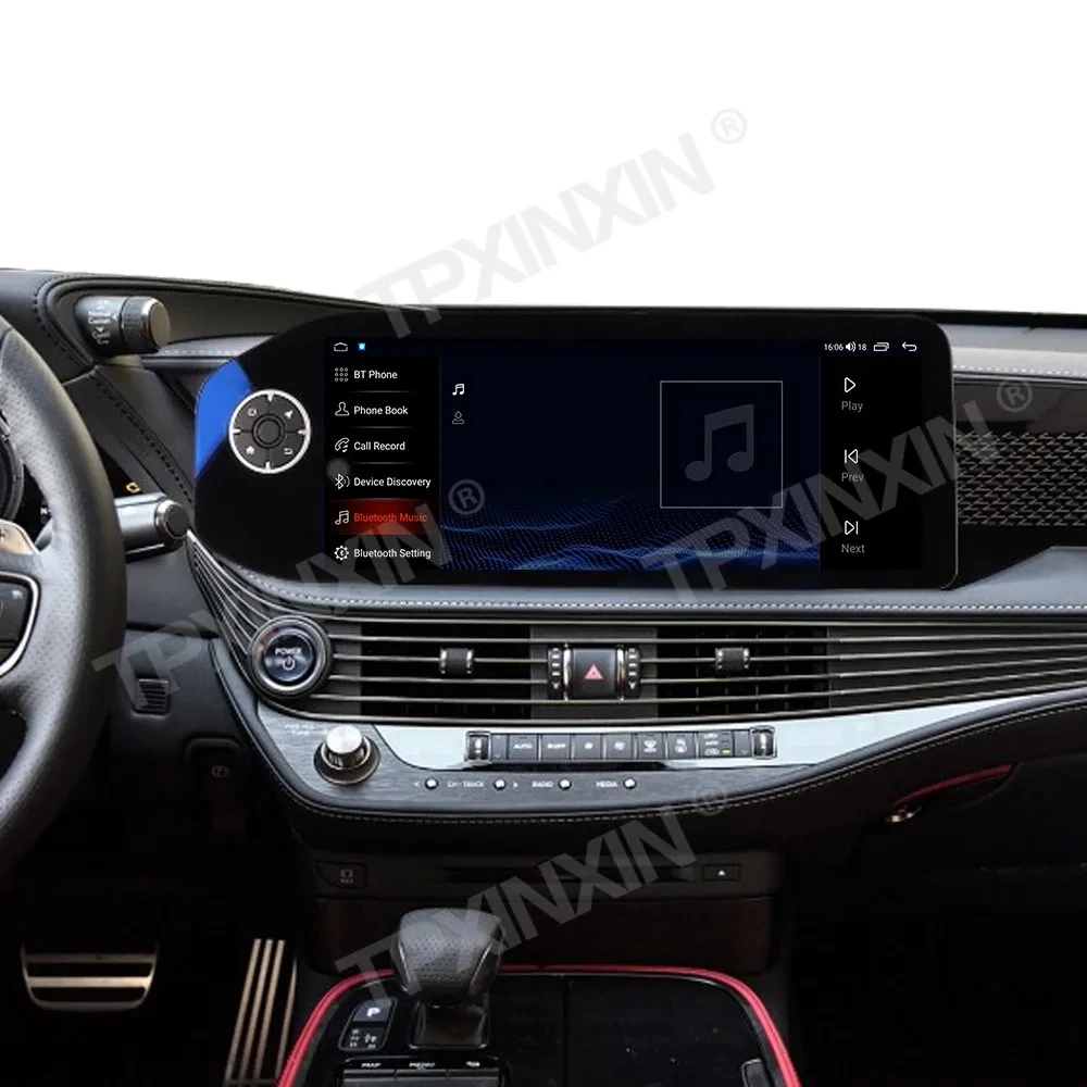 أندرويد 15 الوسائط المتعددة للسيارات لكزس LS LS400 LS430 LS460 LS600 2017 ~ 2020 نظام تحديد المواقع والملاحة شاشة فيديو ستيريو DSP رئيس وحدة