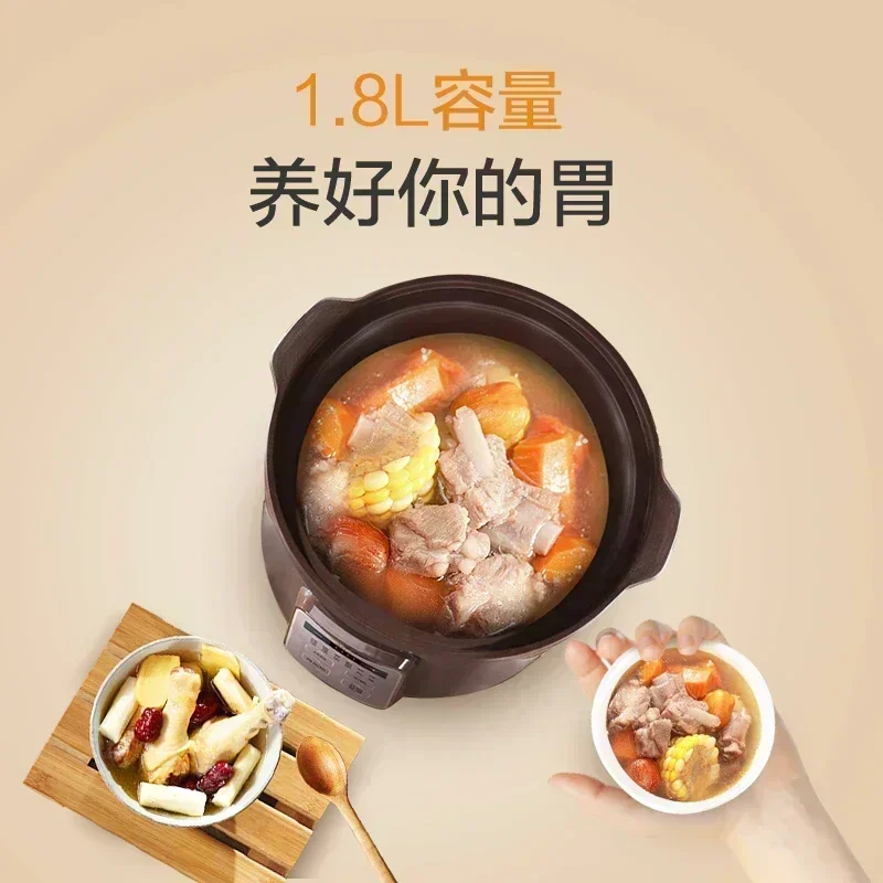 New Electric Stew Pot - Electric Cooking Pot for Household, Can Be Intelligent Reservation, Timing, and Insulation.