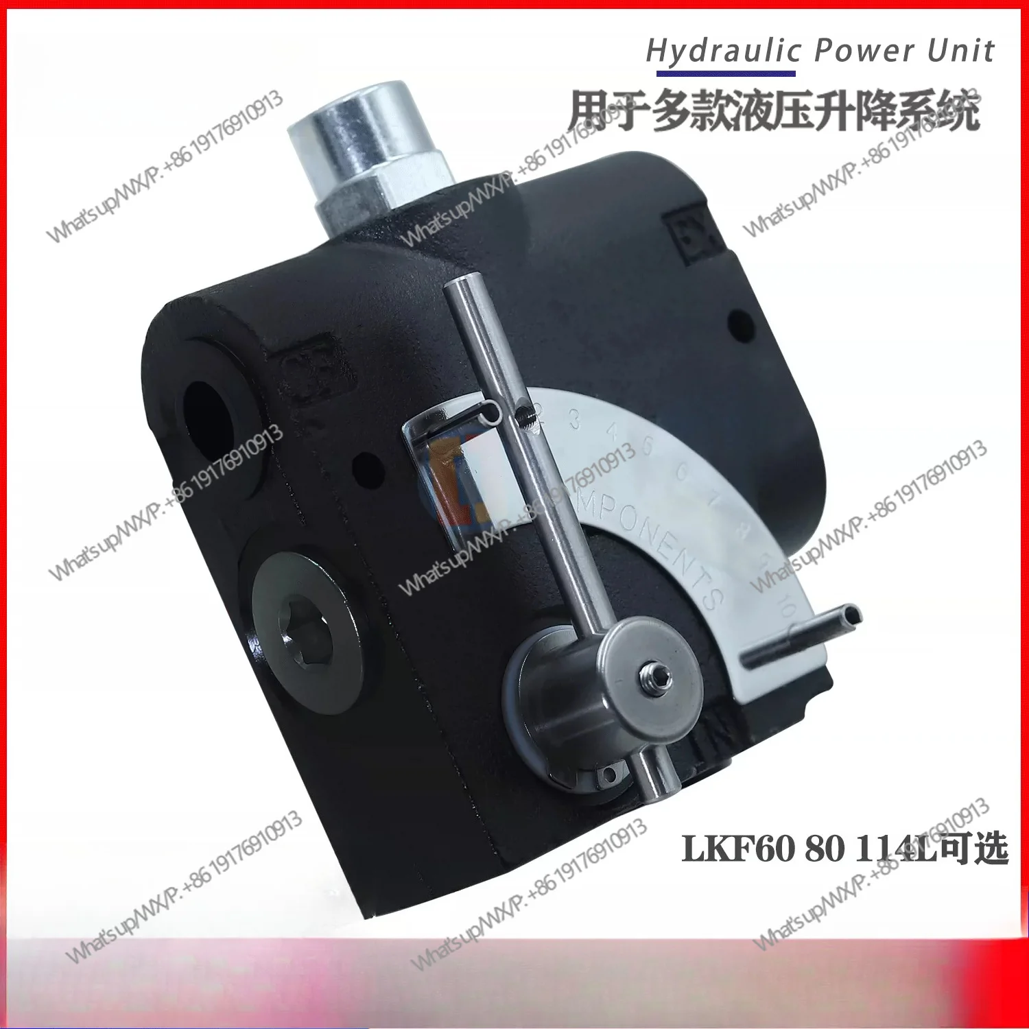 Customized hydraulic flow control valve LKF flow 60 throttle check valve Logger hydraulic flow control speed regulation