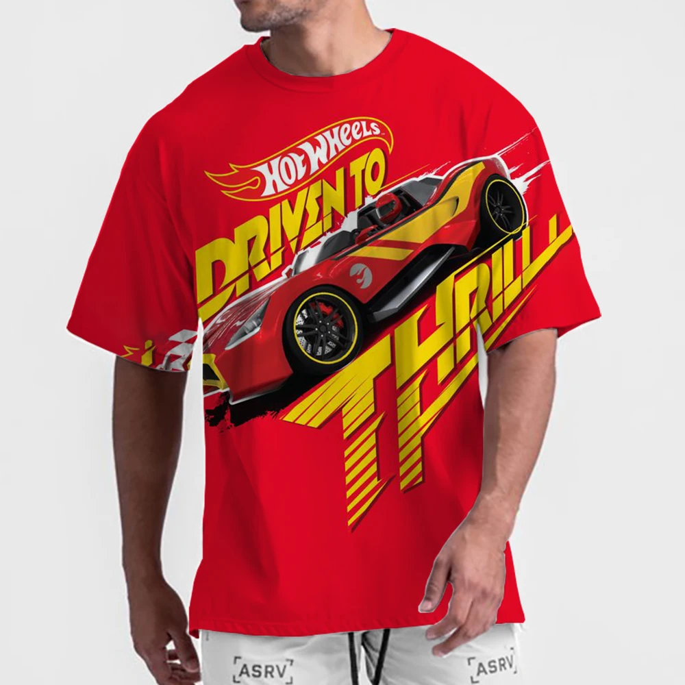 Disney Lightning McQueen Croc Pixar Cars T-Shirt Men Leisure Cotton Tee Shirt Crewneck Short Sleeve T Shirt New Arrival Clothes