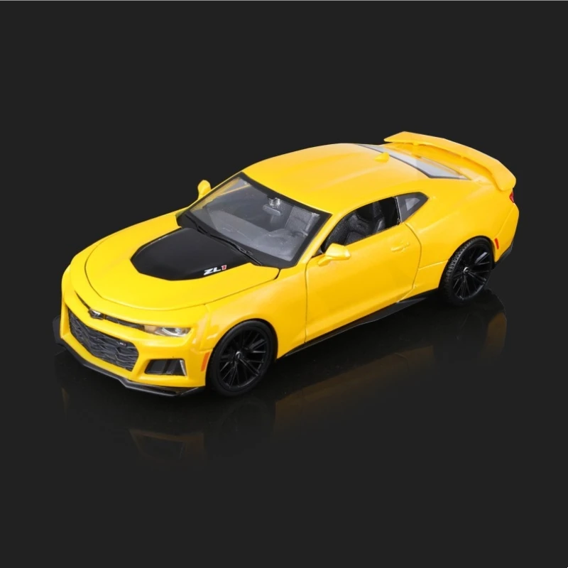 Maisto 1:24 Chevrolet Camaro ZL1 Alloy Alloy Sports Car Diecast Metal Scale Car Model Static Collection Childrens Toy Car Gifts