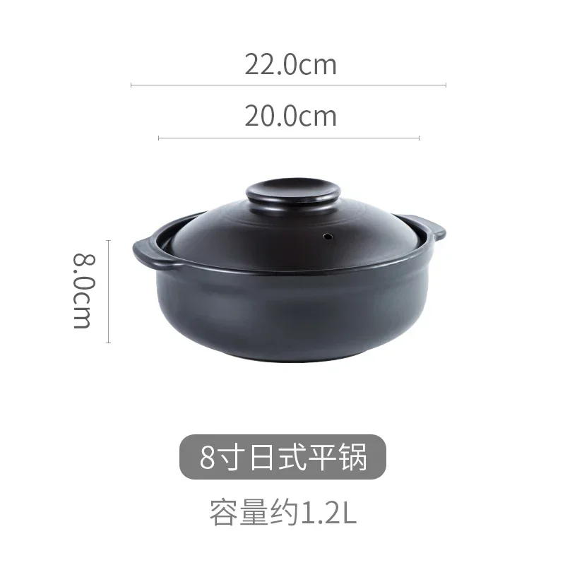 Koreaanse Pot Braadpan Aardewerk Soeppan Gestoomde Rijst Gestoofde Kip Rijst en Hittebestendige Claypot Rijst Gas Claypot