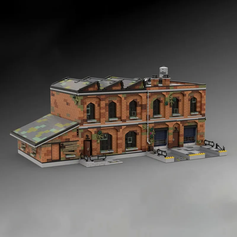 7105 STKS MOC scène gebouw oude magazijn huis model modulaire DIY montage bouwsteen speelgoed kinderen verjaardagscadeau set