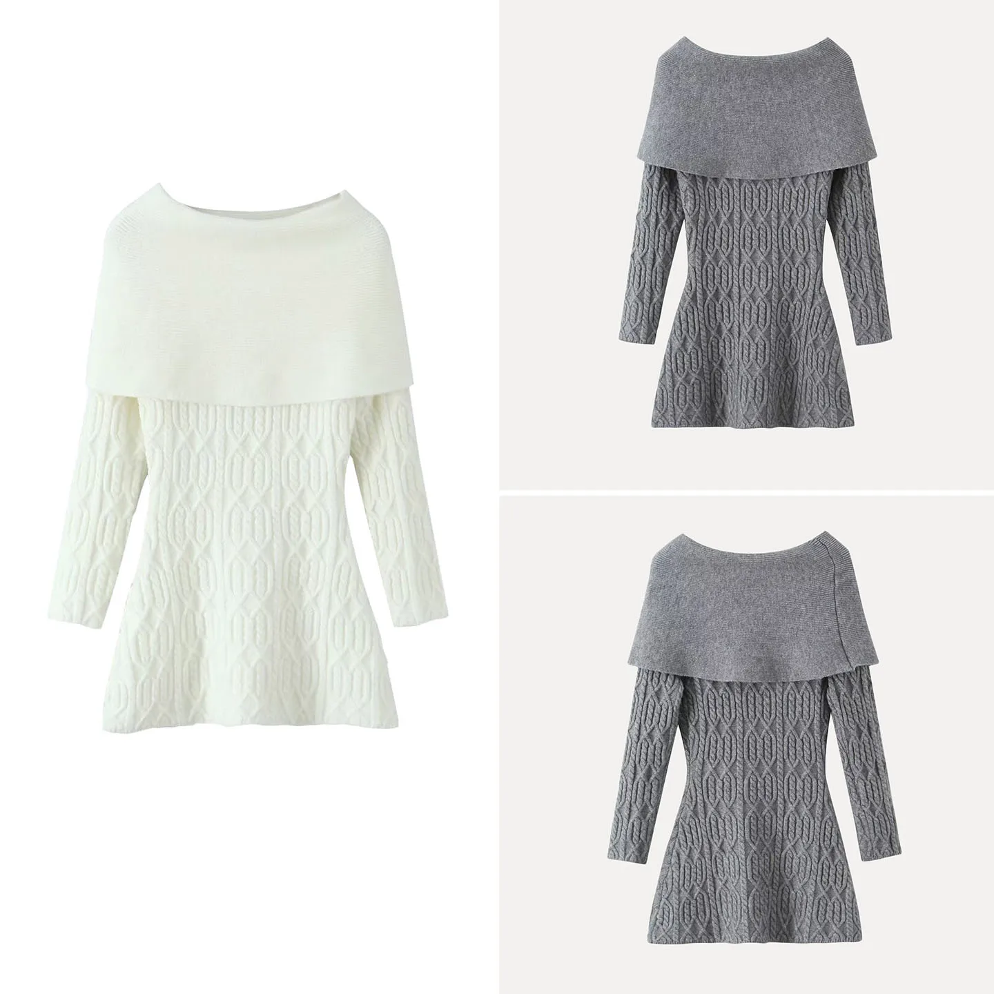 エレ シンプル レディース ロングスリーブ ワンショルダー セーター 多用途 秋の新作 中国ブランド Z ガールズ インナー...