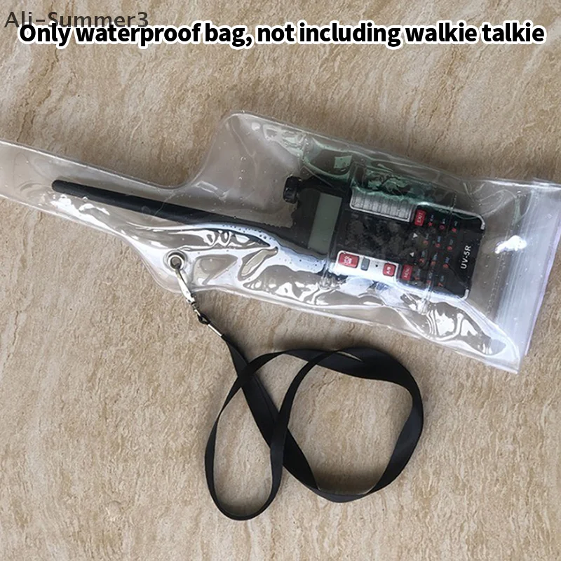 Portable Waterproof Rainproof Case Pouch For Baofeng Walkie Talkie Two-Way Radios Protector Cover