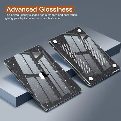 Imagen 2 del producto Protector de pantalla cubierta de teclado para MacBook Air 13,6 M4 Chip A3240 A3113 A2681 Air13.3 funda de portátil MacBook Pro 13 M2 A2251 A2338