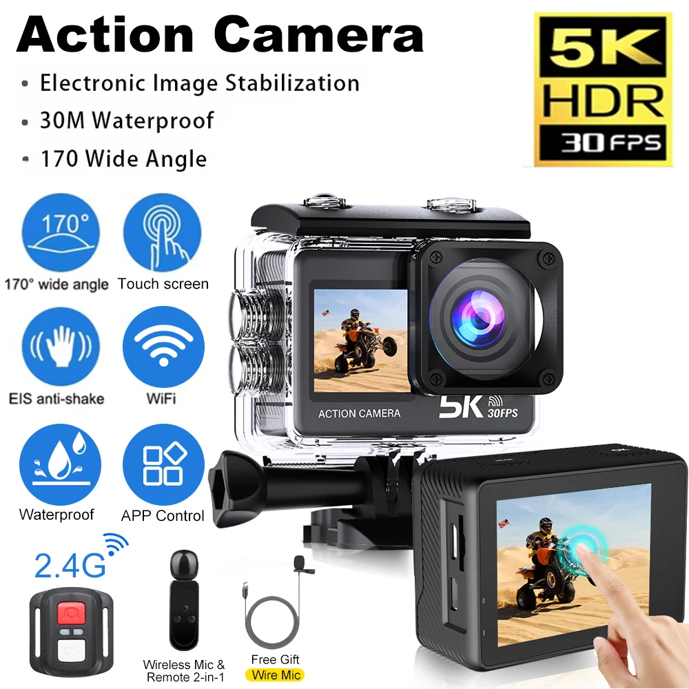 5K 4K60FPS Action Camera 2\