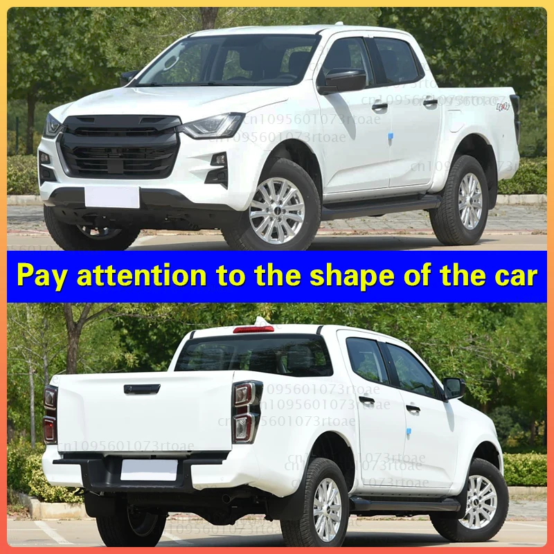 2021 2022 2023 2024 2025 FOR Isuzu D-max 4 Doors Mud Flaps Guard Splash Mudguard Fender Mudflaps Car Accessories Front Rear 4pcs
