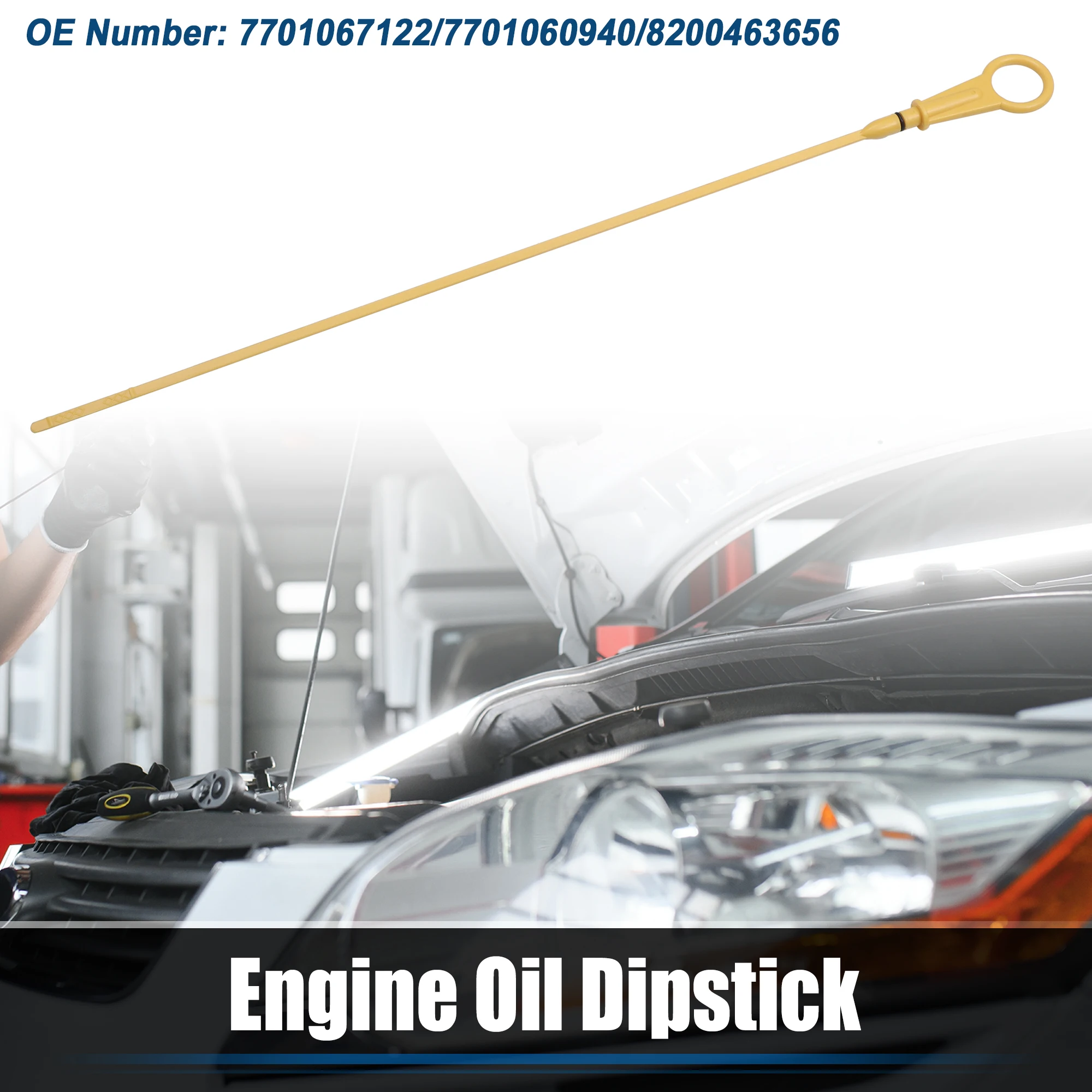 

UXCELL 1 шт., индикатор уровня масла в двигателе автомобиля, щуп 7701067122/7701060940/8200463656