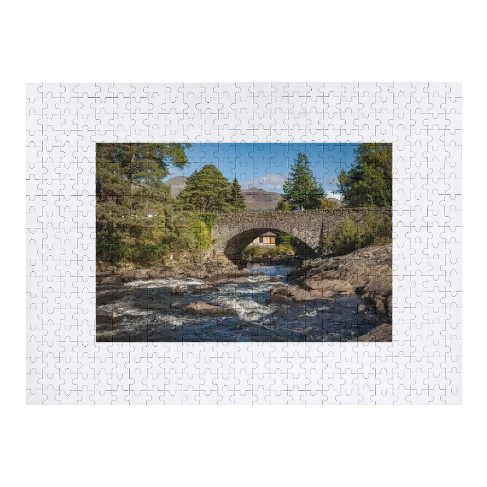 

The Bridge at Killin, Scotland Jigsaw Puzzle Custom Jigsaw Wooden Animal Personalized Toy Personalize Puzzle