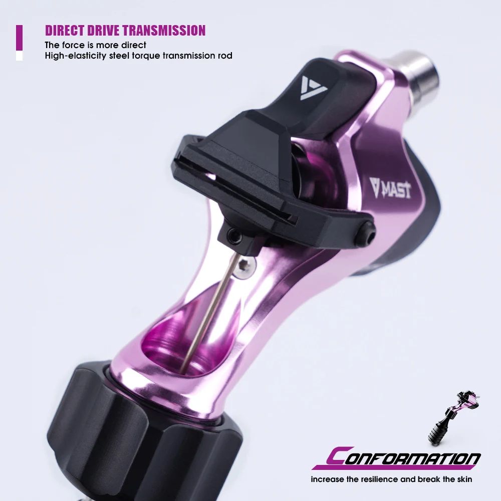 الصاري فلاش الوشم آلة دوارة Coreless موتور القلم بطانة شادر RCA الحبل لوازم الوشم