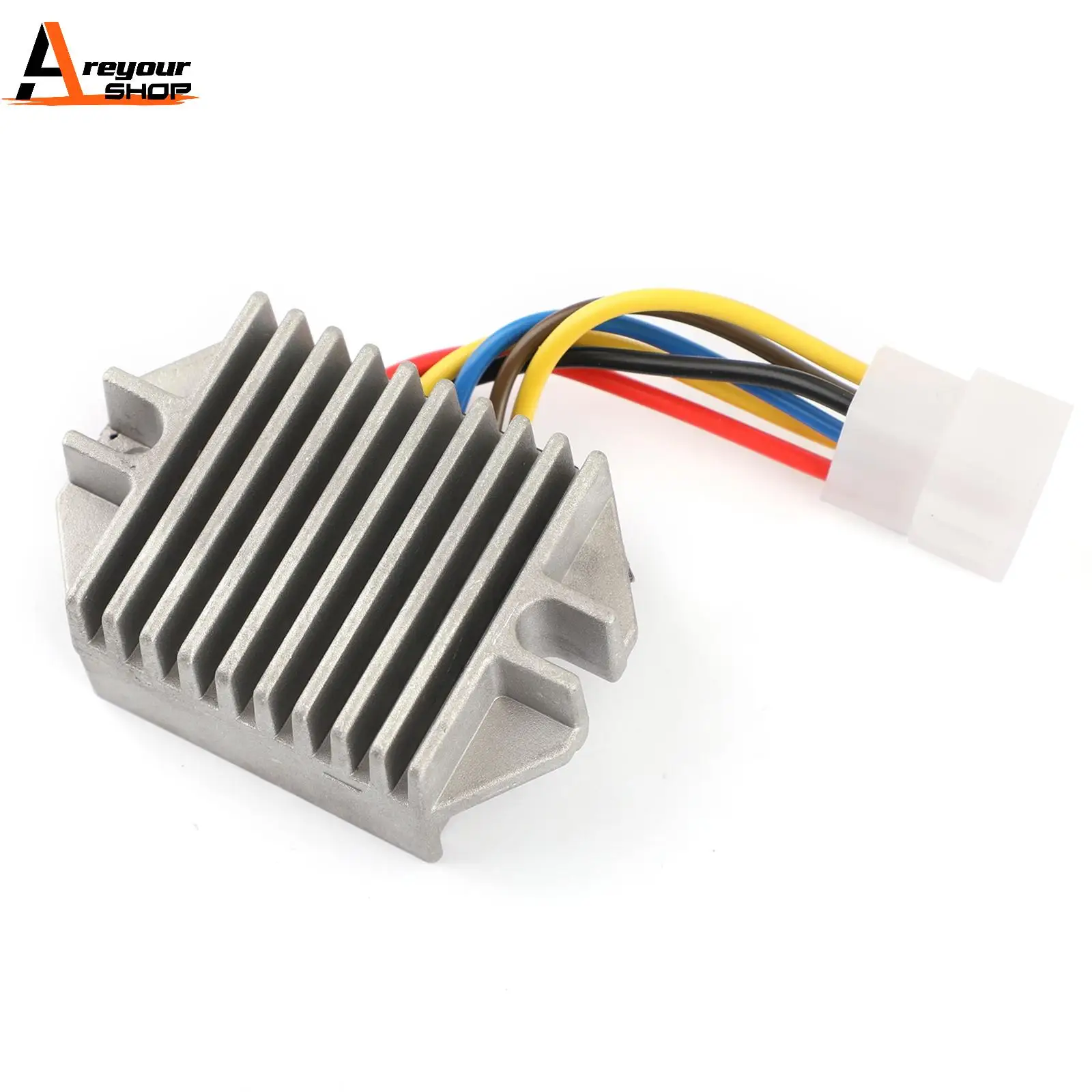 Areyourshop Voltage Regulator Fit for John Deere F510 F525 F735 AM126304 AUC12632 M70121 Motorcycle Accessories Parts