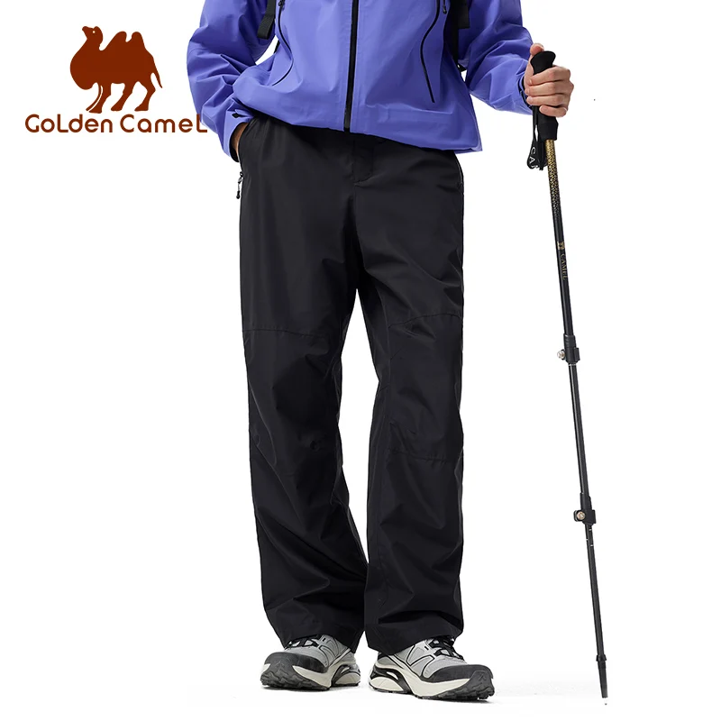 GOLDEN CAMEL Combat Pants for Women Men Warm Straight Pant Water-resistant Windproof Hiking Down Trousers Three-in-One Workwear