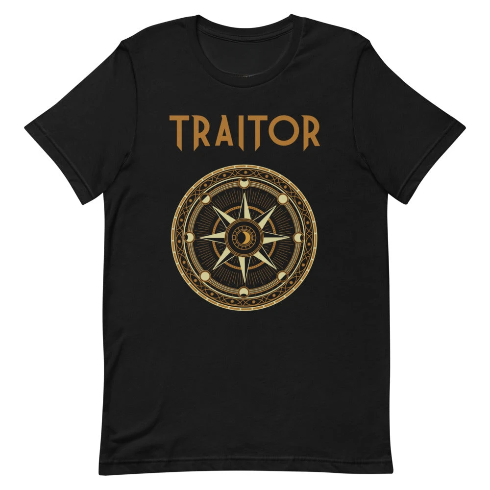 The Traitors Traitor Round Table T-Shirt Cotton Graphic Tee Men Women Summer Streetwear